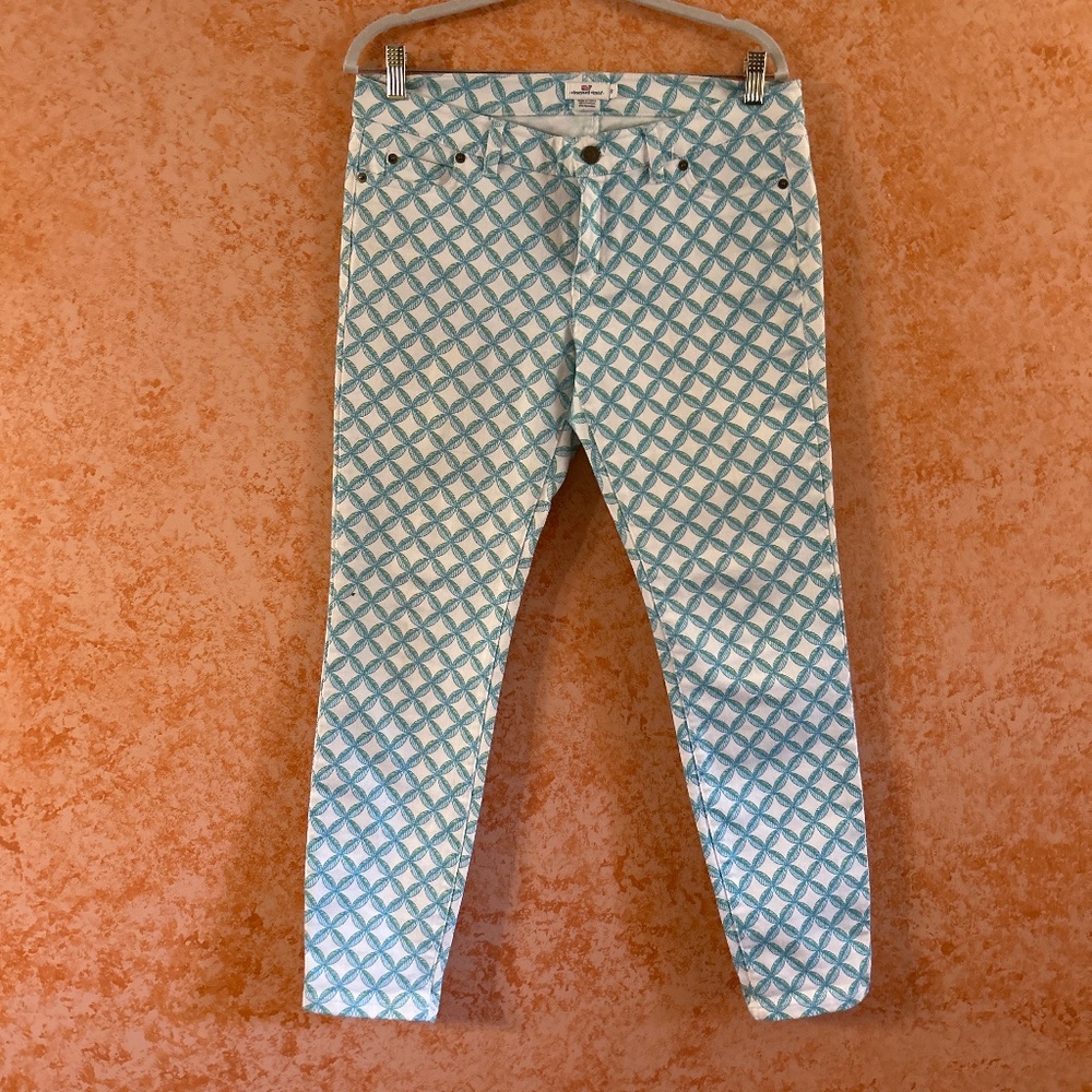 VINEYARD VINES Leaf design Pants size 8
